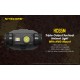 Nitecore HC65M Multi-Output USB Rechargeable High Performance LED Helmet Light with NVG Mount (1000 Lumens, 1x18650)