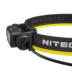 Nitecore HC65 UHE Ultra High Output Headlamp, Additional Warm White and Red output, USB-C Rechargeable (2000 Lumens, 1x18650 4000mah 10A)