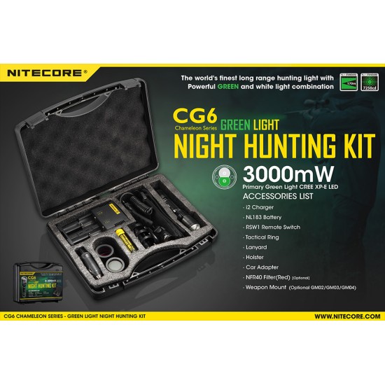 Nitecore CG6 Hunting Kit