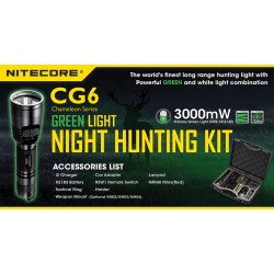 Nitecore CG6 Hunting Kit