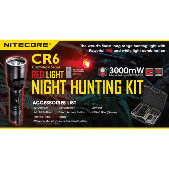 Nitecore CR6 Hunting Kit  [DISCONTINUED]