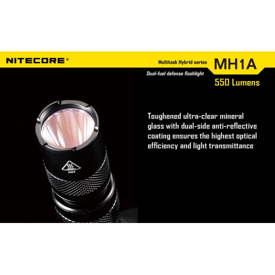 Nitecore MH1A - Powerful Rechargeable AA Flashlight