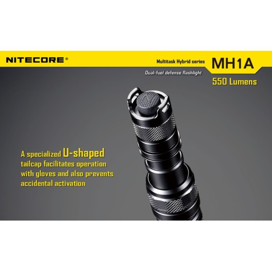 Nitecore MH1A - Powerful Rechargeable AA Flashlight