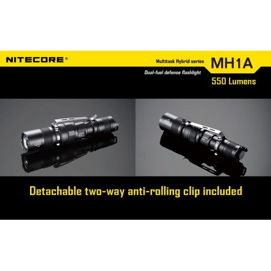 Nitecore MH1A - Powerful Rechargeable AA Flashlight