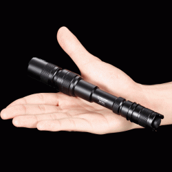 Nitecore MH2A - Powerful USB Rechargeable AA Flashlight (600 Lumens, 2x14500/2xAA)