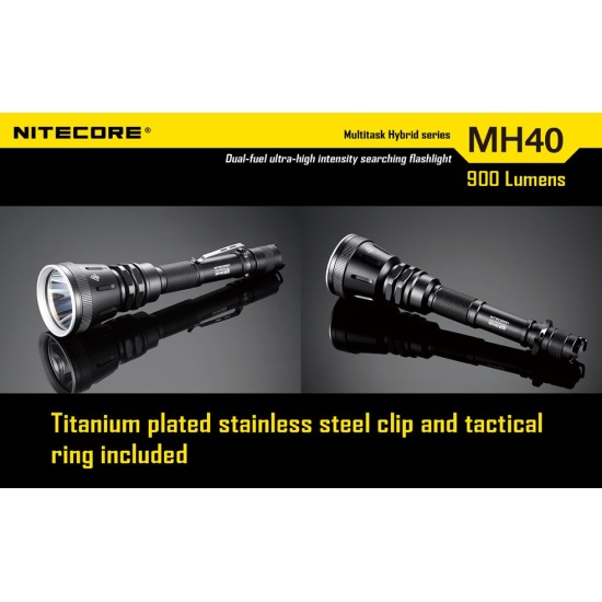 Nitecore MH40 Thor - Rechargeable Search Light (900 Lumens) [DISCONTINUED/UPGRADED]