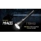 Nitecore MH40S - Ultra Long Range Searchlight 1500mts Throw, USB-C Rechargeable, Next Generation Spot Light (1500 Lumens, 2x21700)