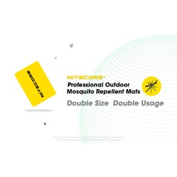 Nitecore MRM10 Professional Outdoor Mosquito Repellent Mats (30pc Pack) for EMR Series Electronic Repellers 