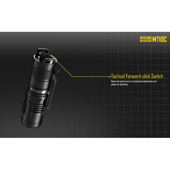 Nitecore MT10C Helmet Mount Set (920 Lumens, 190mts) (Light, LMA1, NL169R-950 mah) Nitecore MT10C Helmet Mount Set (920 Lumens, 190mts) (Light, LMA1, NL169R-950 mah)