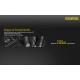 Nitecore MT20A - Powerful AA Tactical Flashlight (360 Lumens, 2xAA) + Free Panasonic Eneloop 4-pack batteries and case