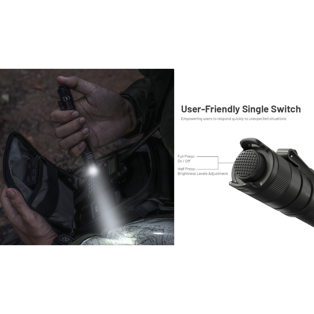 Nitecore MT2A Pro - New Generation Compact Rechargeable EDC Flashlight ...