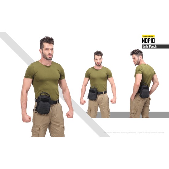 Nitecore NDP10 Daily Tactical Pouch / EDC Shoulder Bag
