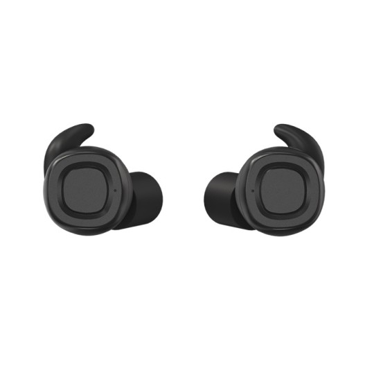 Nitecore NE20 Tactical Bluetooth Electronic Hearing Protection Earbuds, Active Noise Cancellation 82dB (Black/Tan)