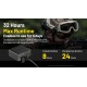 Nitecore NE20 Tactical Bluetooth Electronic Hearing Protection Earbuds, Active Noise Cancellation 82dB (Black/Tan)