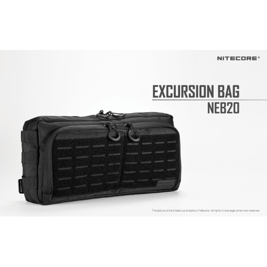 Nitecore NEB20 Outdoor Excursion Bag, Sling Bag, Harness with Shoulder Pads