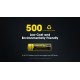 Nitecore 14500 1000mAh Rechargeable Li-ion Battery (NL1410 - 3.7V)