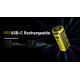 Nitecore RCR123A (16340) 950mAh USB Rechargeable Li-ion Battery (NL169R - 3.6V)