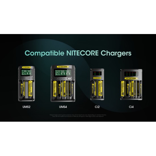 Nitecore 18650 3600mAh USB Rechargeable Li-ion Battery (NL1836R - 3.6v) (New)