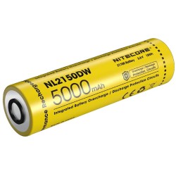 Nitecore NL2150DW 21700 5000mAh 3.6v Rechargeable Li-ion Battery for Nitecore R40 V2