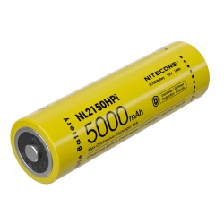 Nitecore NL2150HPi 21700 i-Series 5000mAh 15A 3.6v Rechargeable Li-ion Battery