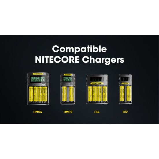 Nitecore NL2160HP 21700 6000mAh 20A High Discharge Rechargeable Li-ion Battery, 3.6v