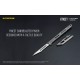 Nitecore NTK07 Unibody Titanium EDC Knife, Super Light Weight 