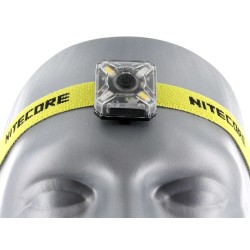 Nitecore NU05 KIT - USB Rechargeable Feather Light Cautionary LED Headlamp, Multiple Outputs (35 Lumens, Inbuilt battery)