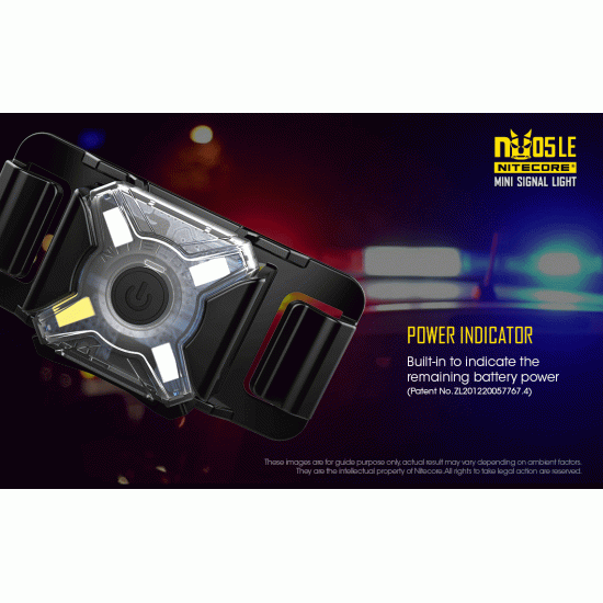 Nitecore NU05 LE - Rechargeable Lightweight Mini Signal Headlamp, Red, Green, Blue and White Outputs