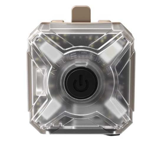 Nitecore NU06 MI - Rechargeable IR Beacon Light designed for Military Operations - IR and Green Outputs for Helmets and Backpacks
