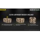 Nitecore NU06 MI - Rechargeable IR Beacon Light designed for Military Operations - IR and Green Outputs for Helmets and Backpacks