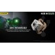 Nitecore NU06 MI - Rechargeable IR Beacon Light designed for Military Operations - IR and Green Outputs for Helmets and Backpacks