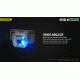 Nitecore NU06 MI - Rechargeable IR Beacon Light designed for Military Operations - IR and Green Outputs for Helmets and Backpacks