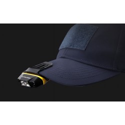 Nitecore NU11 - Ultra Light Weight Clip-on Cap Light + Headlamp with Motion Sensor (150 Lumens, USB-Rechargeable, 41gms)