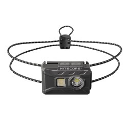 Nitecore NU20 Classic USB-C Rechargeable Feather-Light LED Headlamp, Dual Beam (360 Lumens, Built-in Battery), Glow in the Dark Headband