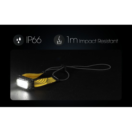 Nitecore NU25 400L USB-C Rechargeable Feather-Light LED Headlamp, Dual Beam (400 Lumens, Built-in Battery)
