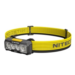 Nitecore NU27 - USB-C Rechargeable Headlamp, Multi-Color Temperature Outputs (600 Lumens, in-built Battery)