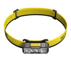 Nitecore NU27 - USB-C Rechargeable Headlamp, Multi-Color Temperature Outputs (600 Lumens, in-built Battery)