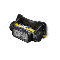 Nitecore NU43 - World's Lightest 18650 Rechargeable Headlamp, Multiple Outputs (1400 Lumens, in-built 3400mAh Li-ion Battery)