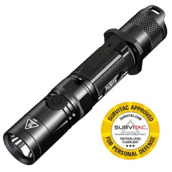 Nitecore P12GTS - Pocket Flooder Tactical LED Flashlight (1800 Lumens, 226mts, 1x18650 >8A/IMR)