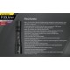 Nitecore P20UV V2 - Strobe Ready Tactical UV LED Flashlight (1000 Lumens, 1x18650)