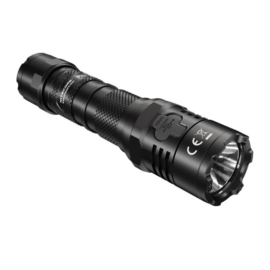 Nitecore P20i - Strobe Ready High Power Tactical LED Flashlight (1800 Lumens, 1x21700) USB-C Rechargeable