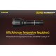 Nitecore NEW P30 - USB Rechargeable Pocket Thrower 618mts Tactical LED Flashlight (1000 Lumens, 1x21700 or 18650) 