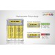 Nitecore Q4 Quick Charger, 4-Bay Smart Charger for Li-ion, IMR batteries