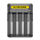 Nitecore Q4 Quick Charger, 4-Bay Smart Charger for Li-ion, IMR batteries
