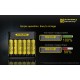 Nitecore Q6 Quick Charger, 6-Bay Smart Charger for Li-ion, IMR batteries