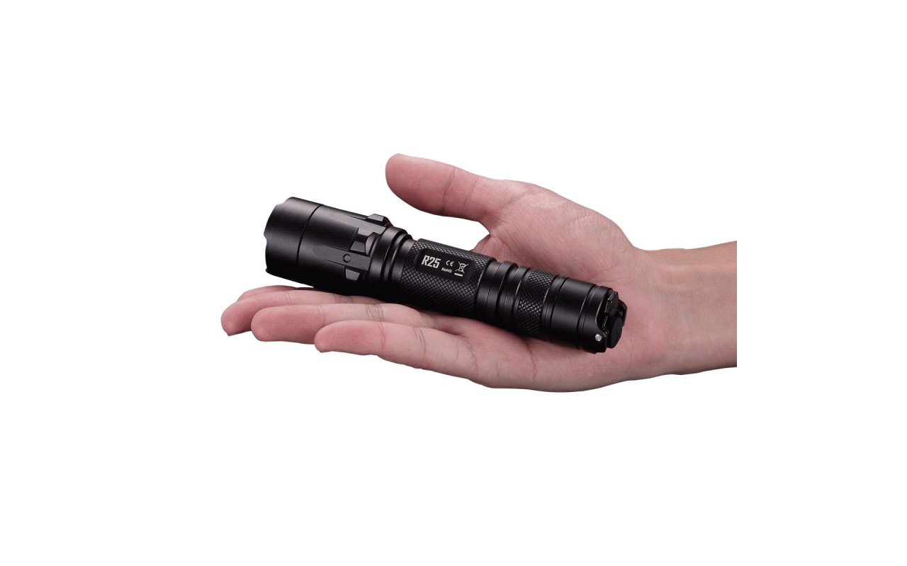 Nitecore R25 Rechargeable LED Flashlight for Police, Personal Defense ...
