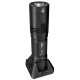 Nitecore R40 V2 - Long Range Rechargeable Duty Flashlight with Inductive Charging, USB-C Charging (1200 Lumens, 520mts, 1x21700)
