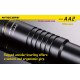 Nitecore SENS AA2 Flashlight - Active Dimming AA Flashlight - 170 Lumens