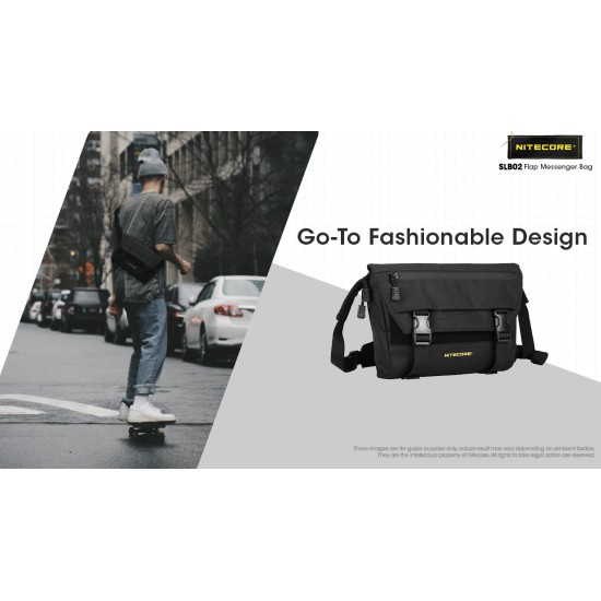 Nitecore SLB02 Flap Messenger Bag for Urban Commuting