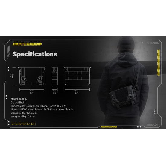 Nitecore SLB05 Modular Commuting Sling Bag Nitecore SLB05 Modular Commuting Sling Bag